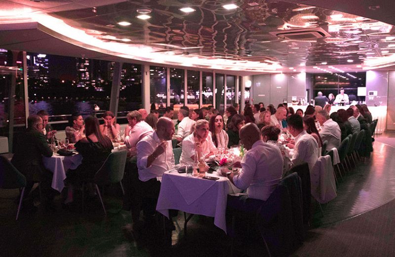 Glass Boat Dining in Sydney Harbour