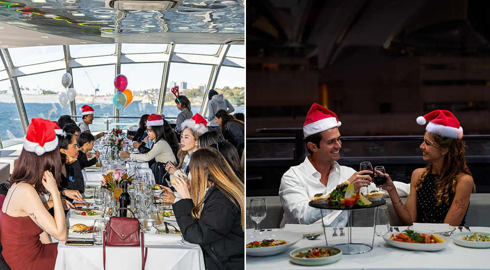  Collage of Clearview Xmas party lunch and dinner experiences