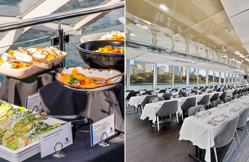 The Clearview’s buffet lunch and spacious interior seating