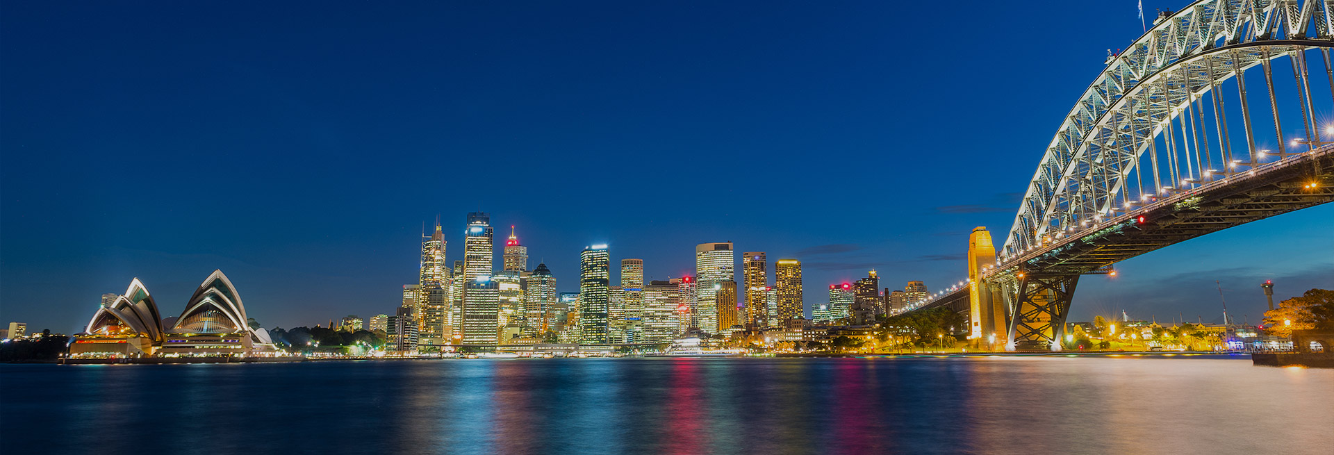 Mesmerising night views of Sydney Harbour’s iconic attractions from a premium dinner cruise