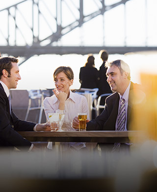 Corporate events aboard the Clearview Glass Boat cruise on Sydney harbour