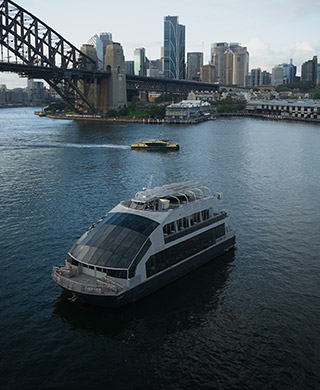 Premium Clearview Glass Boat dining cruise on Sydney harbour