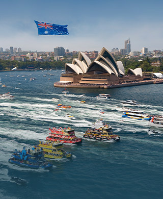 Sydney Harbour’s Amazing Aerial View