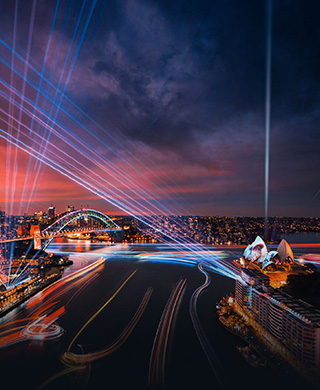 Sydney Harbour’s Amazing Aerial View